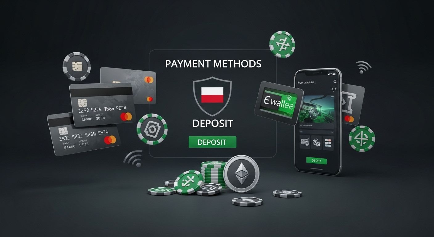 Dostępne metody wpłat casino deposit