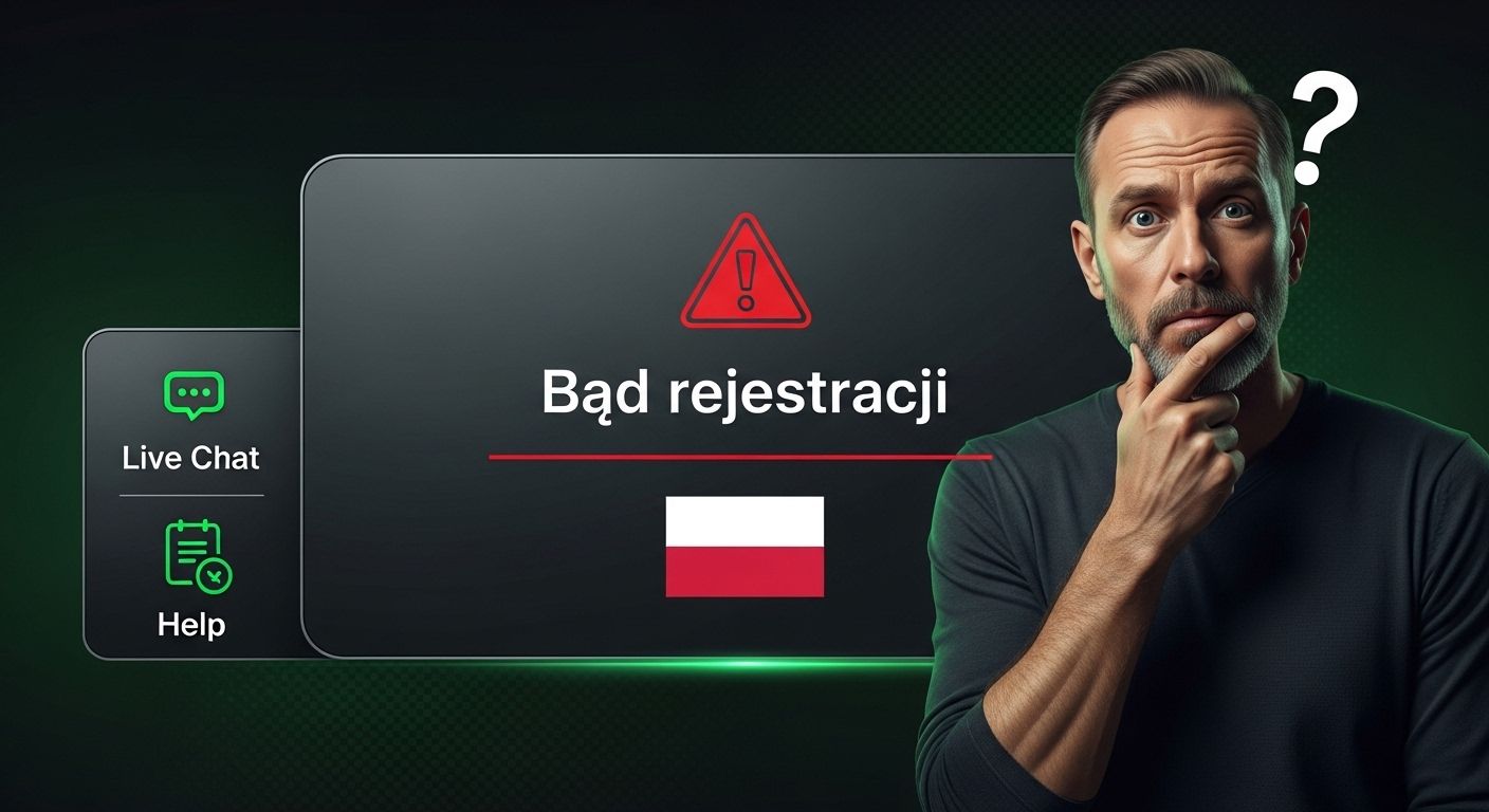 Rozwiązywanie problemów z rejestracją registration not working